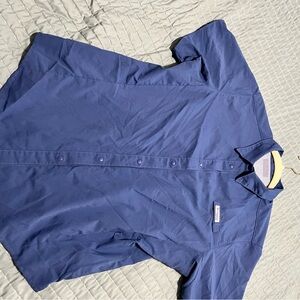Columbia Button fishing Shirt